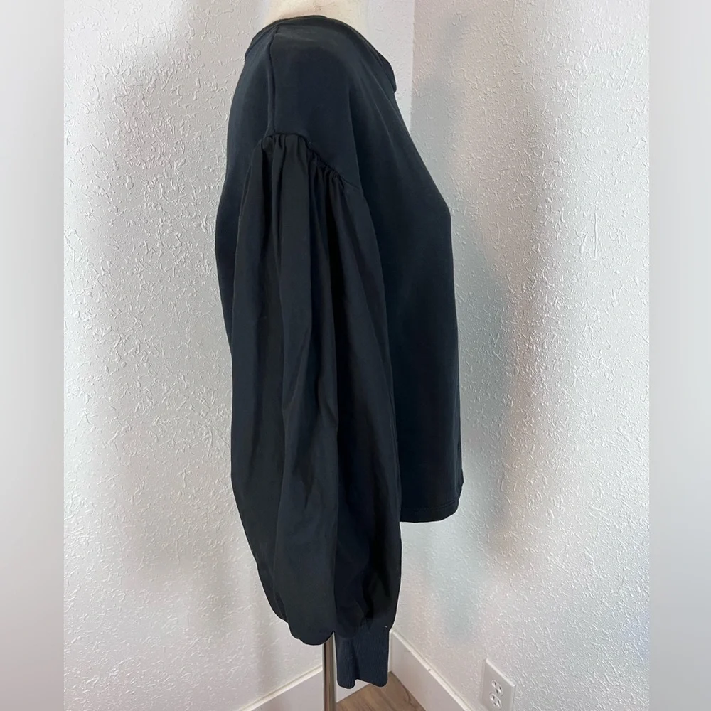 CLEAR-OUT Zara Ballon Sleeve 100% Cotton Sweatshirt - Picture 2 of 6